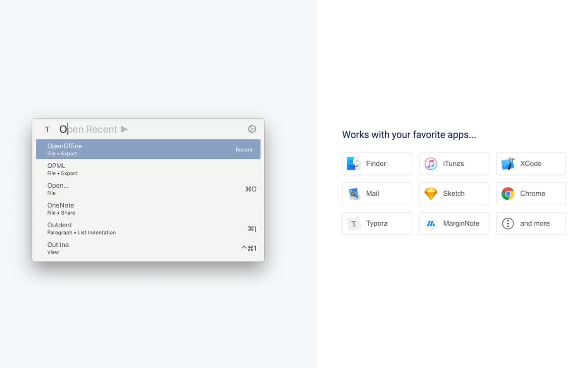 Works with your favorite apps